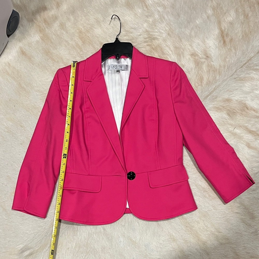 Kasper Women's Pink Blazer Jacket